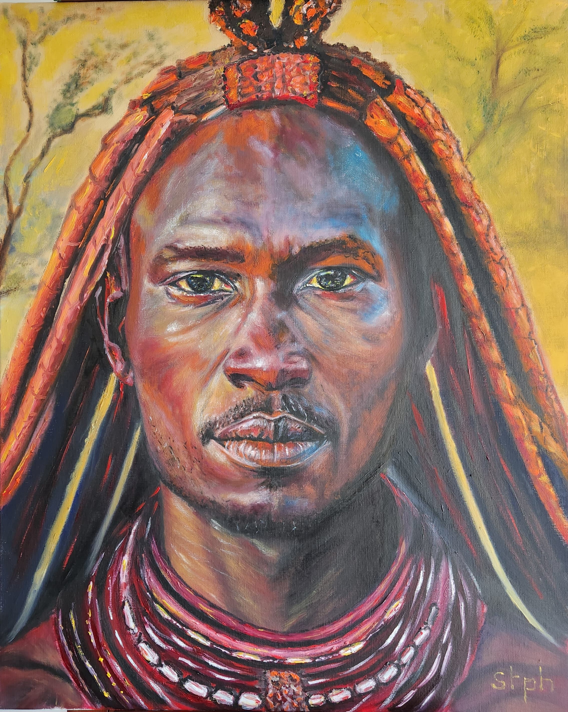 Tableau Homme de la terre